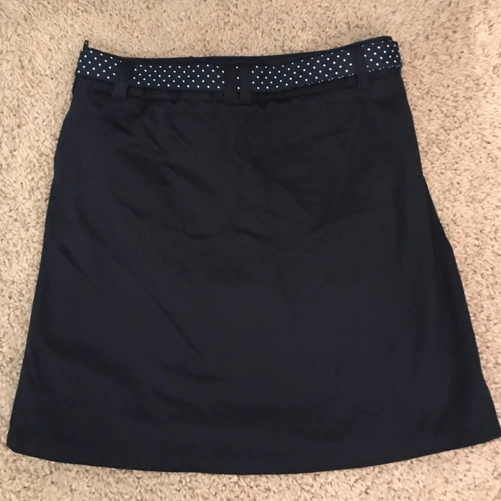 French toast navy blue skirt